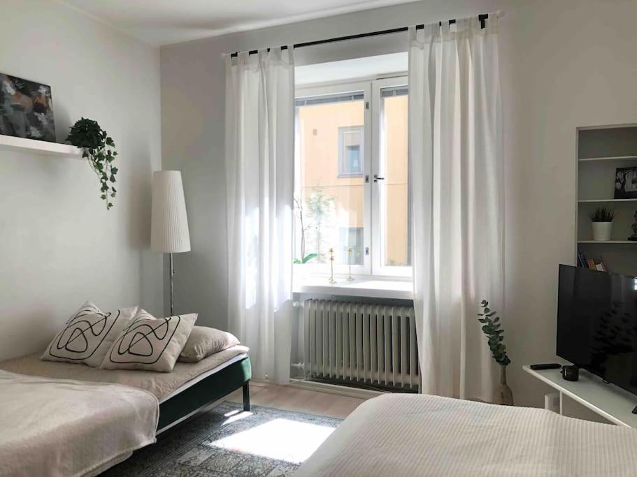 הלסינקי Modern And Bright Studio With Top Location מראה חיצוני תמונה